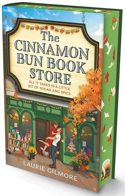 The Cinnamon Bun Book Store (Deluxe Edition): Brand new for 2026 the hardback deluxe edition of readers favorite Dream Harbor romance cover image