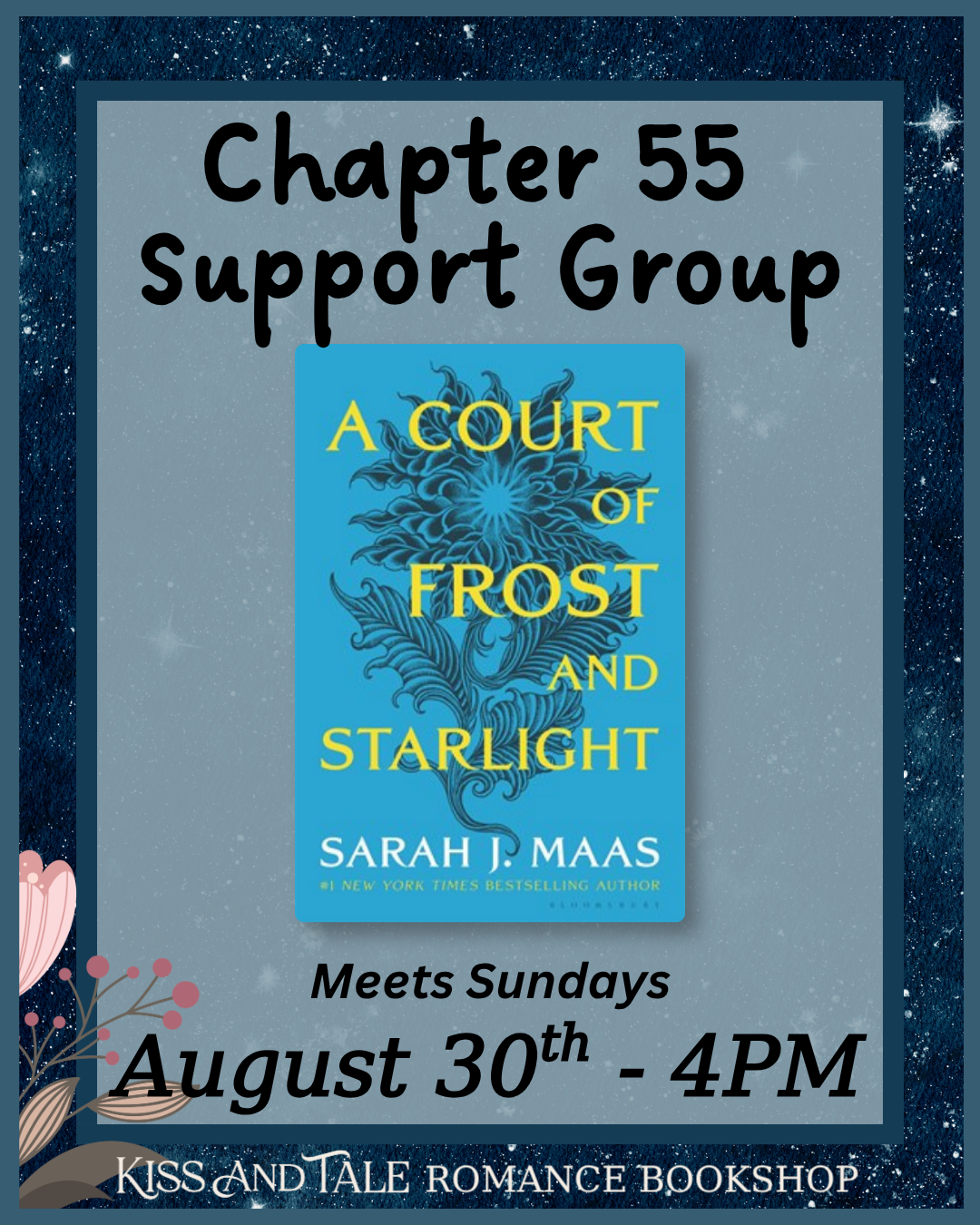 BOOK CLUB: Chapter 55 Support Group - August 30th