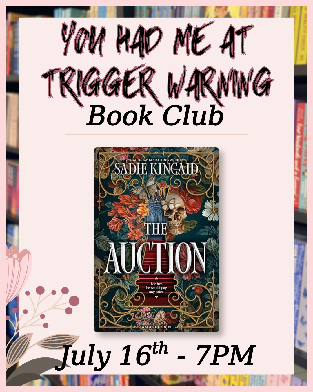BOOK CLUB: You Had Me At Trigger Warning (July)