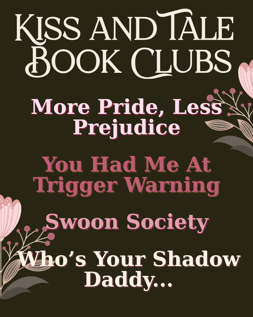 BOOK CLUBS