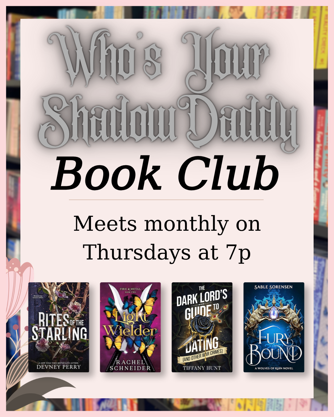 BOOK CLUB: Who's Your Shadow Daddy