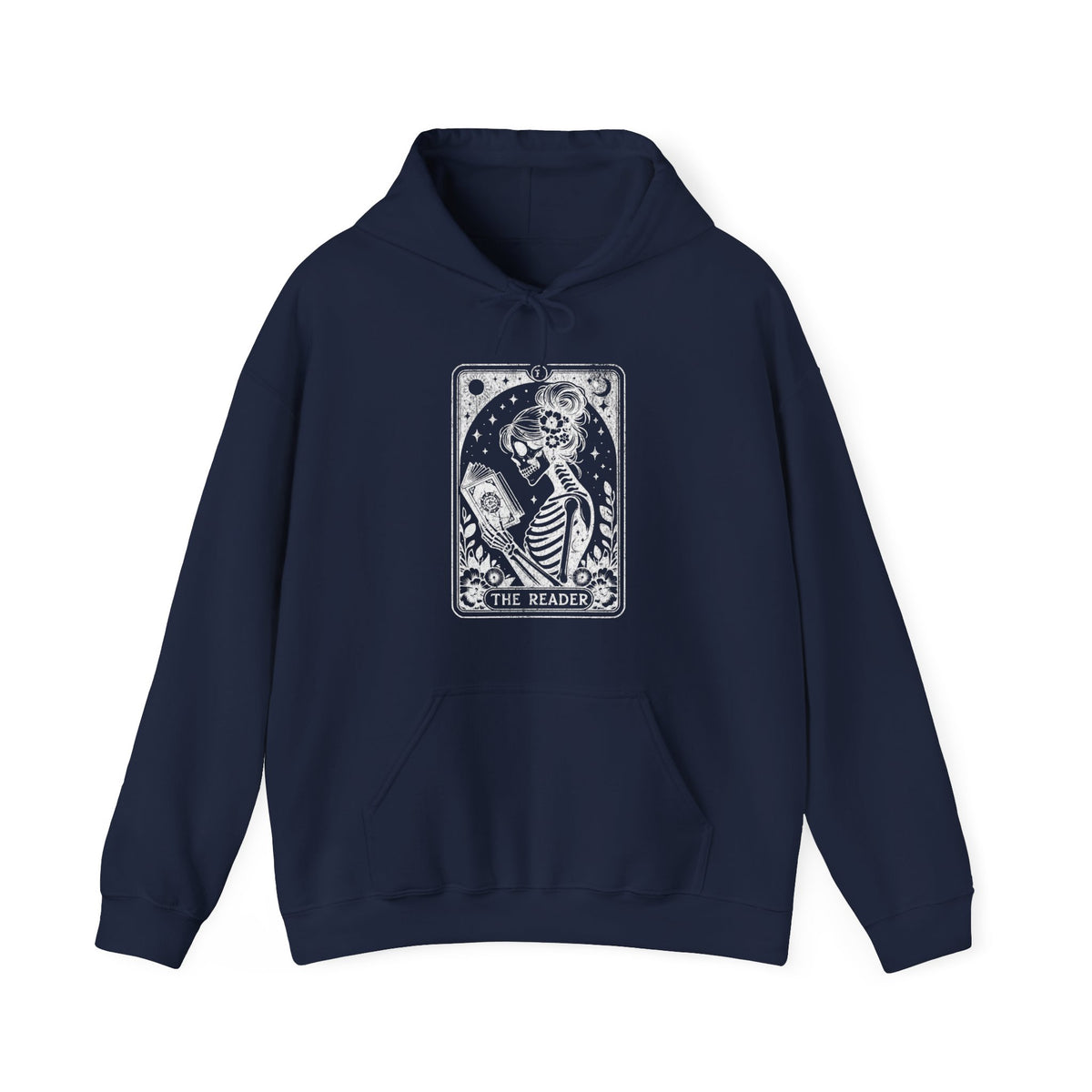 The Reader Tarot Card Hooded Sweatshirt