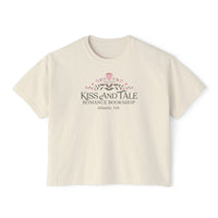 Kiss and Tale Romance Bookshop Women's Boxy Tee