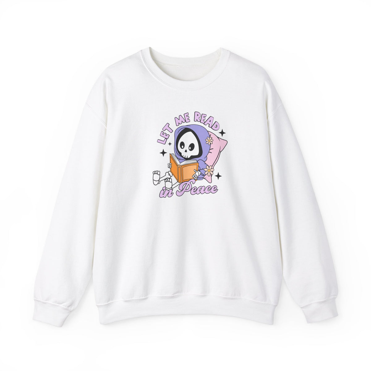 Let Me Read In Peace Crewneck Sweatshirt