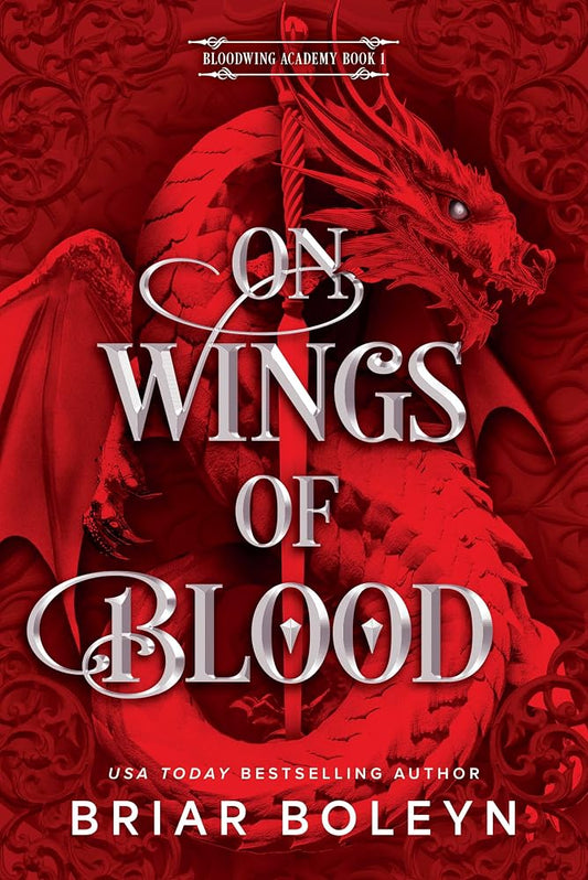 On Wings of Blood (Standard Edition): A Dark Paranormal Romance Set in a Deadly Supernatural Academy (Bloodwing Academy, 1) cover image