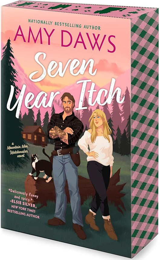 Seven Year Itch: A Steamy Small-Town Rivals-to-Lovers Romance Filled with Witty Banter and Unlikely Romance at a Destination Wedding (Mountain Men Matchmaker, 2) cover image