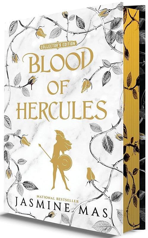 Blood of Hercules Collector's Edition: A Dark Romantasy of Greek Mythology, Enemies to Lovers, for Fans of Spicy BookTok Reads with Gold Sprayed Edges (Villains of Lore, 1) cover image