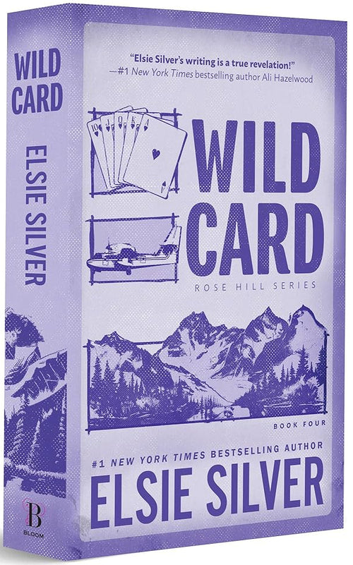 Wild Card (Deluxe Edition) (Rose Hill, 4) cover image lavender and purple mountains, plane and cards images