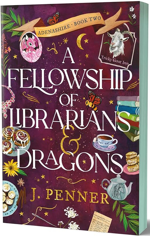 A Fellowship of Librarians & Dragons (Deluxe Edition) (Adenashire, 2) cover image