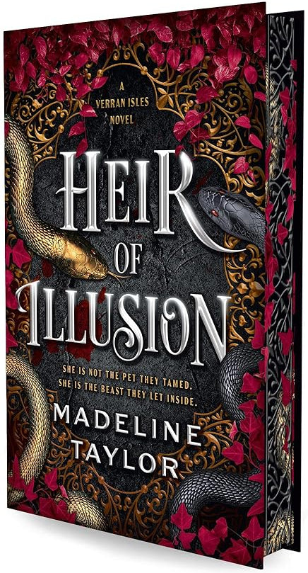 Heir of Illusion: A fast-paced fantasy romance with gods and fae (The Verran Isles Series Book 1) cover image