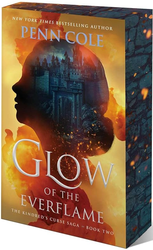 Glow of the Everflame: A Novel (2) (The Kindred’s Curse Saga) cover image