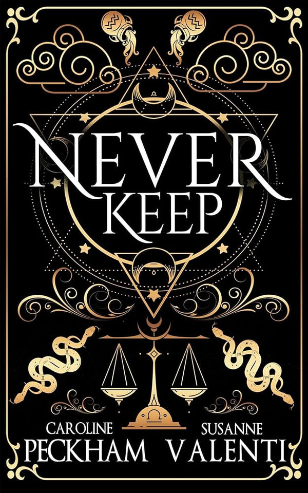 Never Keep (Book 1 in the Sins of the Zodiac series) (1) (Zodiac Academy) cover image