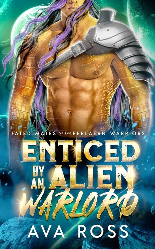 Enticed by an Alien Warlord: A Sci-fi Alien Romance (Fated Mates of the Ferlaern Warriors) cover image