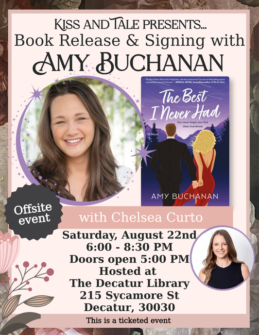 EVENT: Book Release & Signing with Amy Buchanan