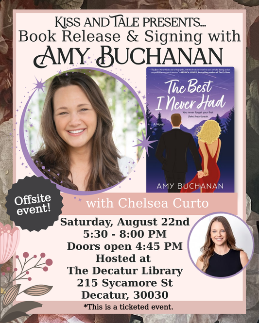 EVENT: Book Release & Signing with Amy Buchanan