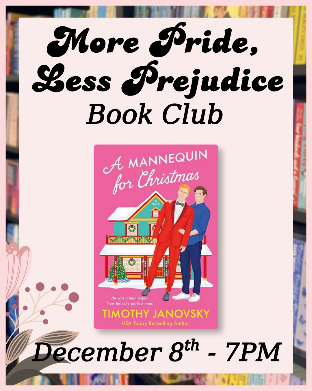 Event: Book Club - More Pride, Less Prejudice (December)