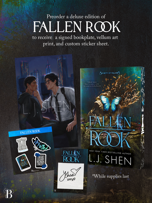 Fallen Rook (Deluxe Edition) (Society of Villains, 3) PRE ORDER