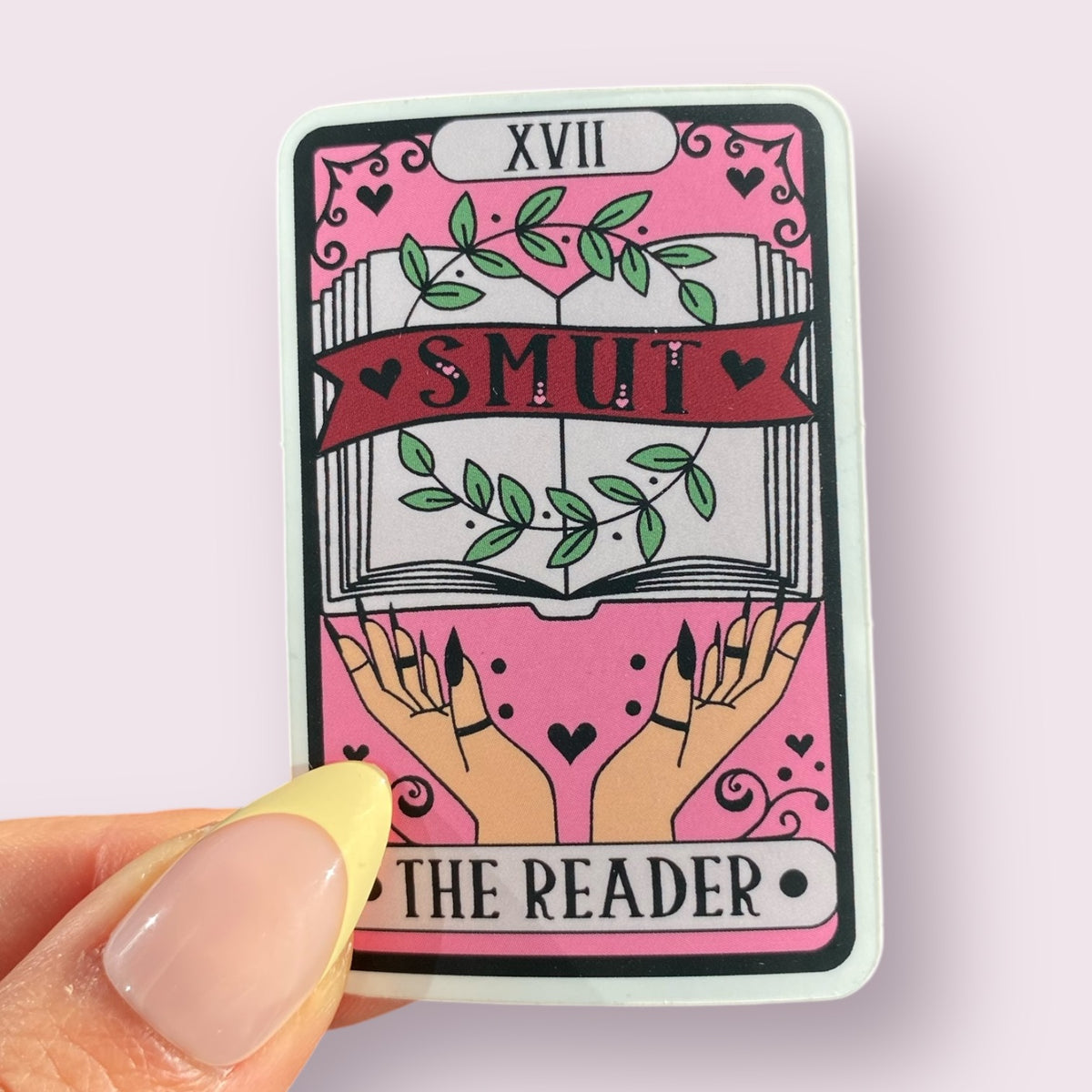 The Smut Reader Tarot Card | Sticker