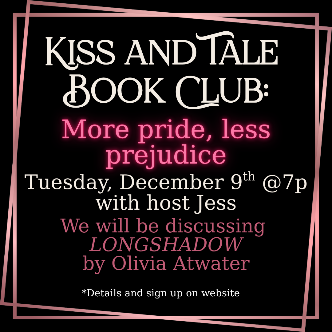 EVENT: Book Club  - More pride, less prejudice DECEMBER