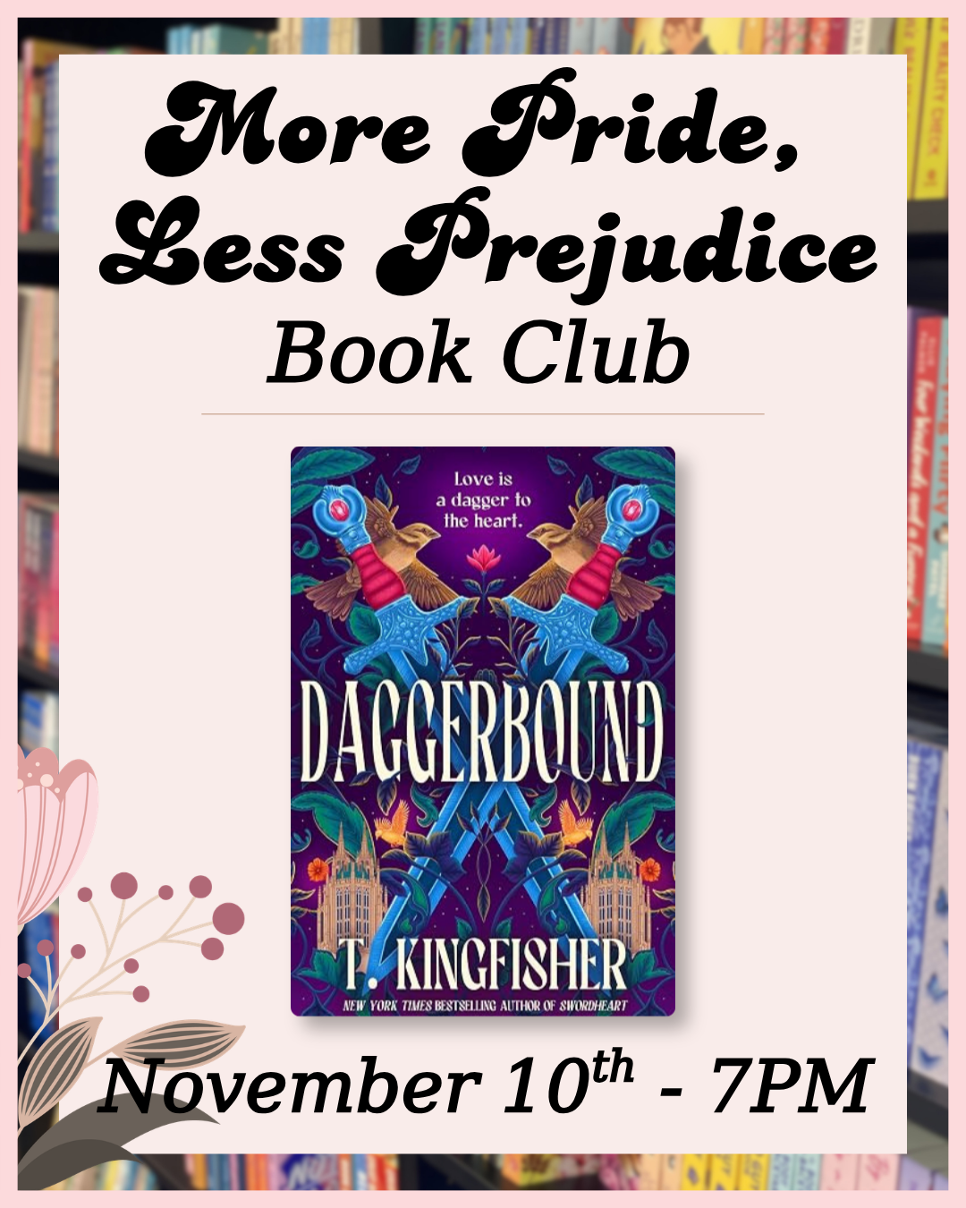 Event: Book Club - More Pride, Less Prejudice (November)
