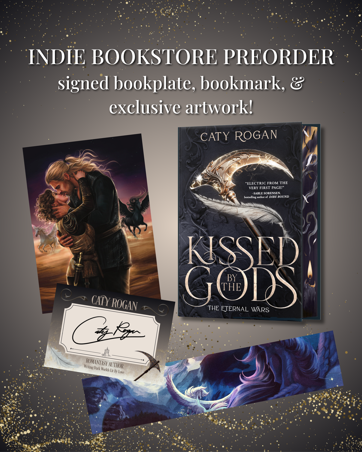Kissed by the Gods (Deluxe Limited Edition) (The Eternal Wars, 1)