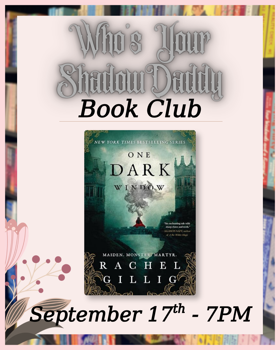 BOOK CLUB: Who's Your Shadow Daddy (September)