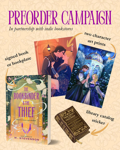 The Bookbinder & the Thief (PRE ORDER)