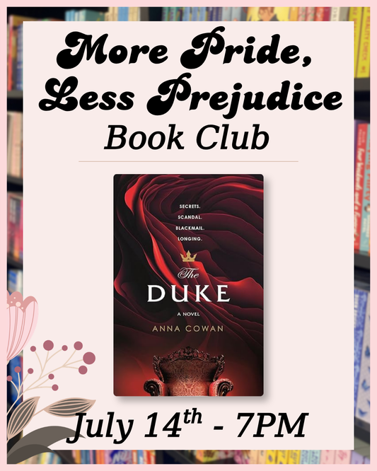 Event: Book Club - More Pride, Less Prejudice (July)