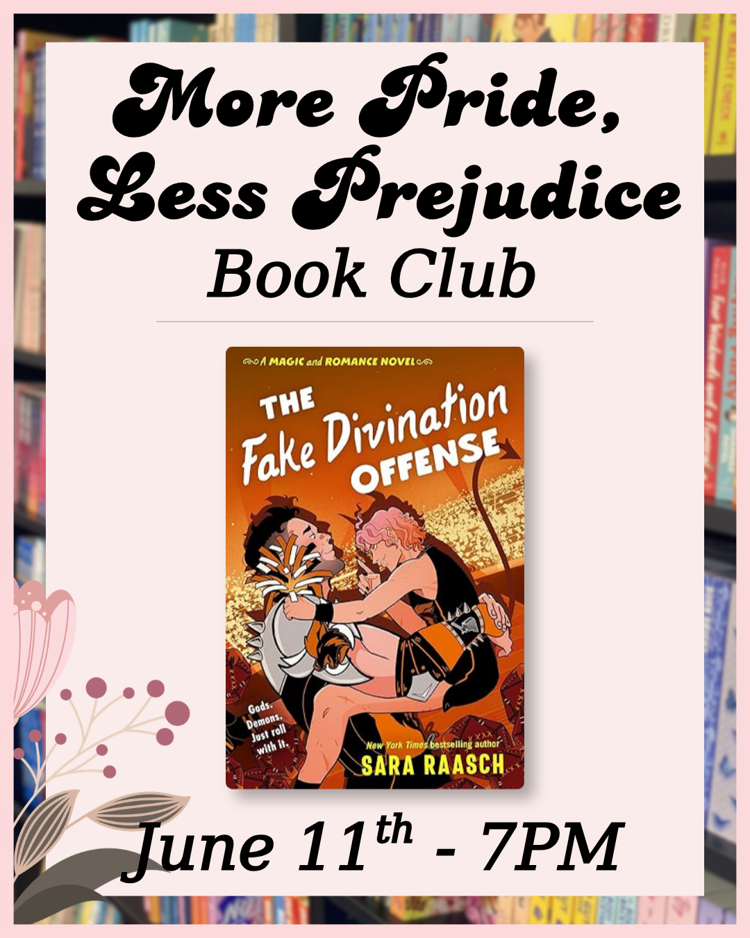 Event: Book Club - More Pride, Less Prejudice (June)