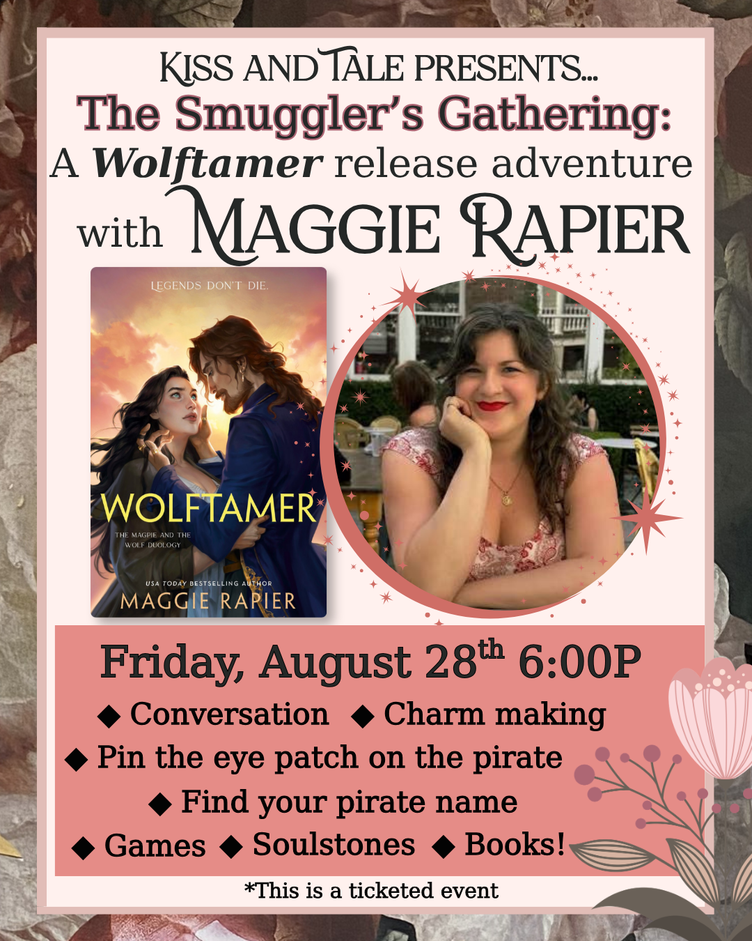 EVENT: The Smuggler's Gathering - A Wolftamer release adventure