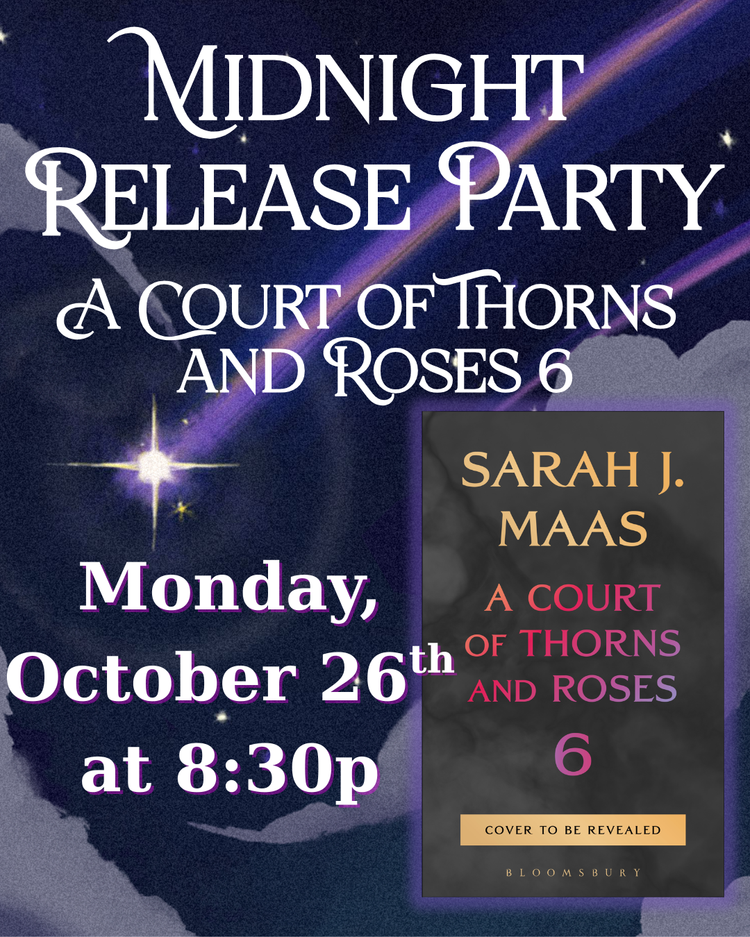 ACOTAR 6 MIDNIGHT RELEASE PARTY