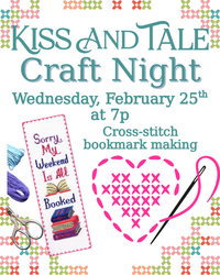 EVENT: Craft Night - Cross Stitch Bookmarks