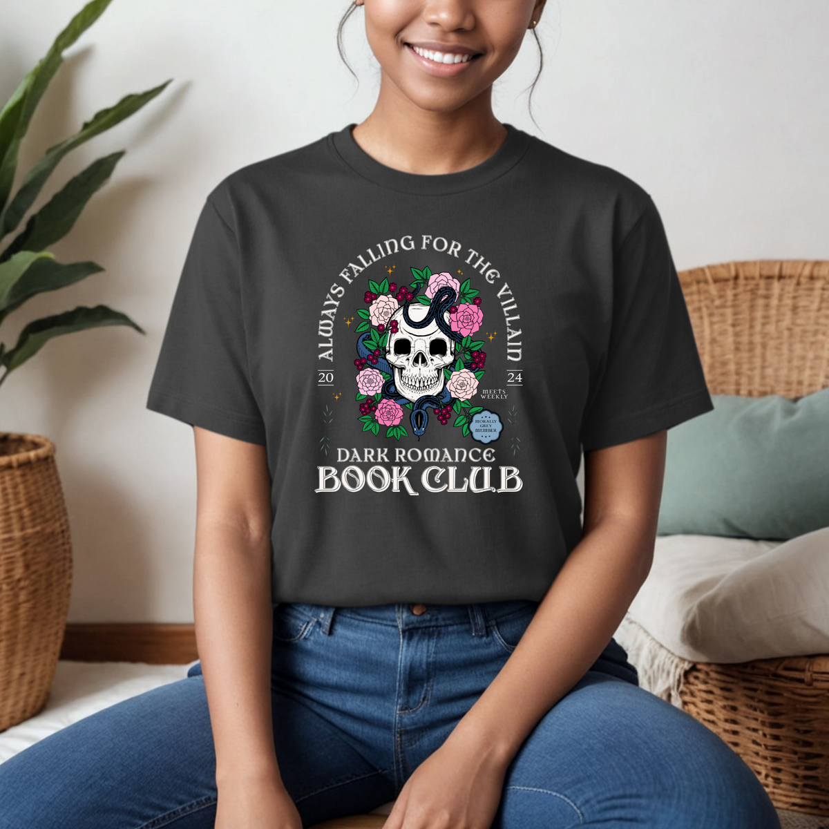 Dark Romance Book Club Short Sleeve Tee