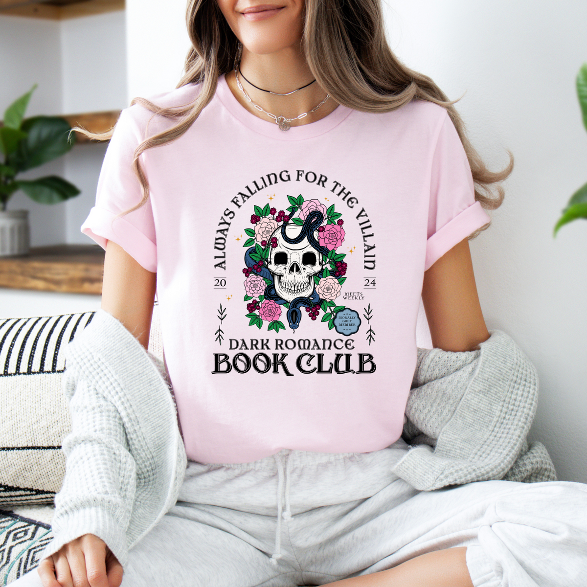 Dark Romance Book Club Short Sleeve Tee