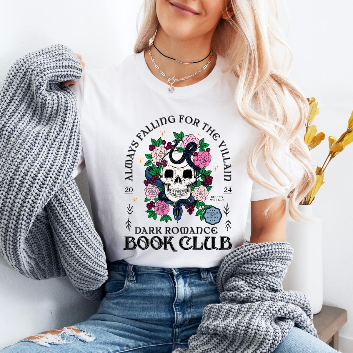 Dark Romance Book Club Short Sleeve Tee