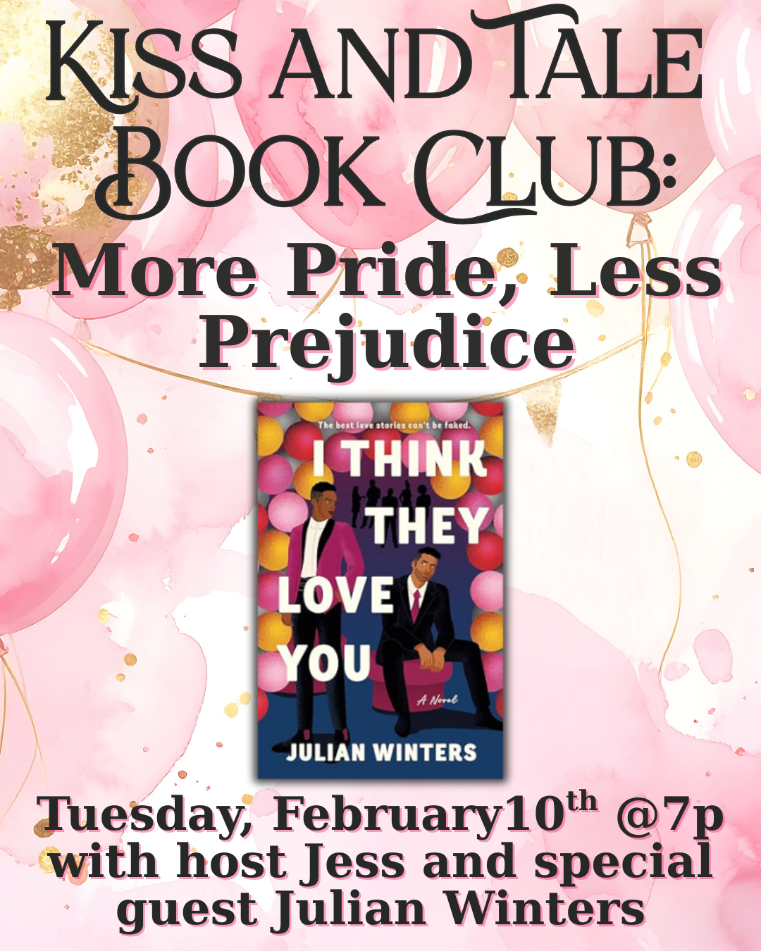 EVENT: More Pride, Less Prejudice Book Club - February