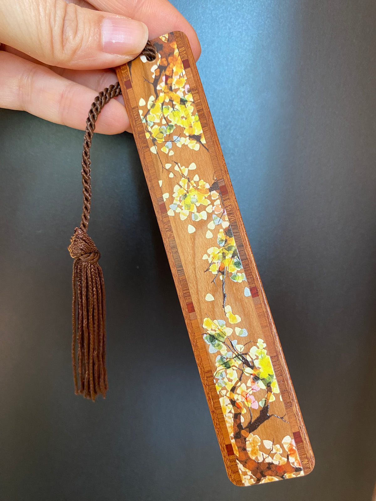 Wooden Bookmark - mitercraft: Tree Branch