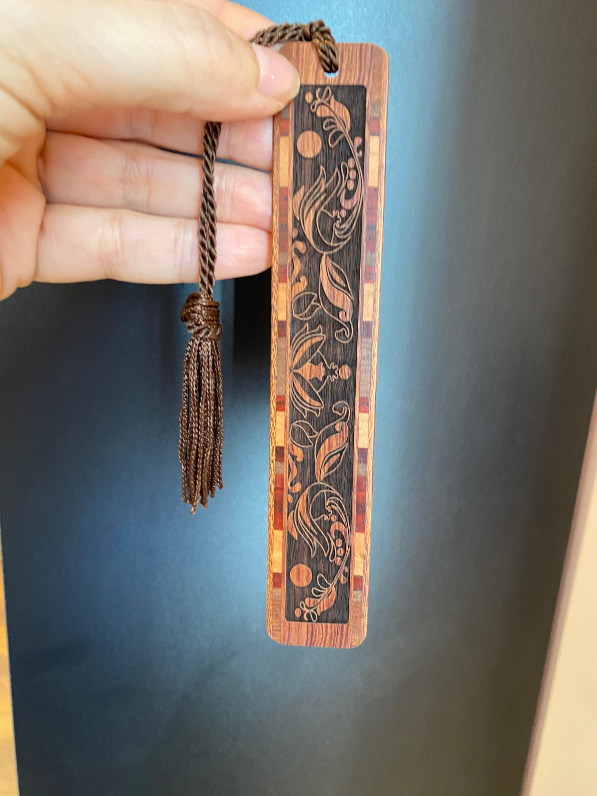 Wooden Bookmark - Mitercraft: Elegant Engraved