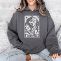 The Reader Tarot Card Hooded Sweatshirt