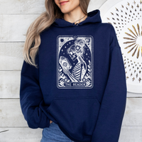 The Reader Tarot Card Hooded Sweatshirt