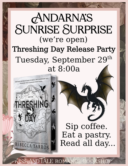 EVENT: Andarna's Sunrise Surprise (Threshing Day) Release Party
