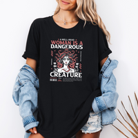 A Well-Read Woman Is A Dangerous Creature Short Sleeve Tee